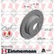 Zimmermann Brake Disc - Sport/Coated, 150.3437.52 150.3437.52 - alternate 1